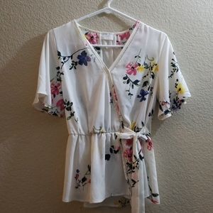 Sienna Sky floral blouse